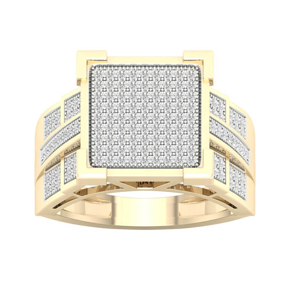 10K Yellow Gold Magnifcnet  0.50Ct Diamond Ring