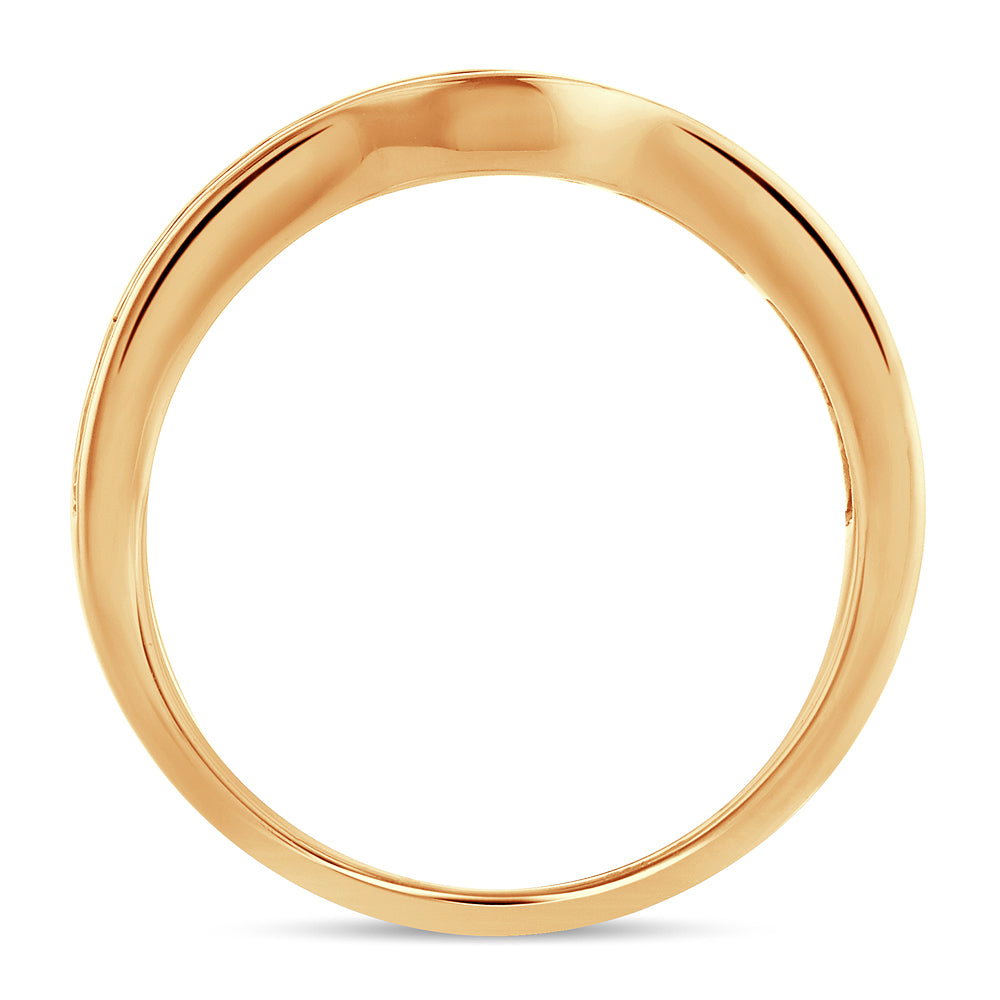 14K Yellow Gold  0.34Ct  Diamond Enhancer Band