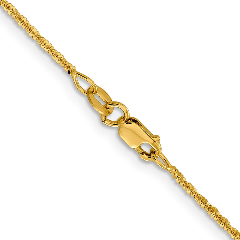 14K 1.5mm Cyclone Chain