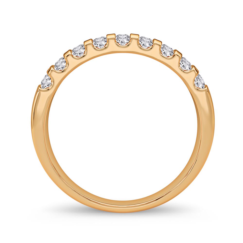 14K Yellow Gold Beautiful 0.75Ct Diamond Band