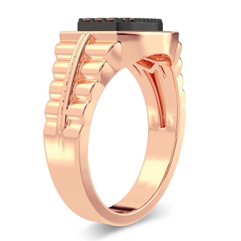 14K Rose Gold Beautiful 0.50Ct Diamond Ring