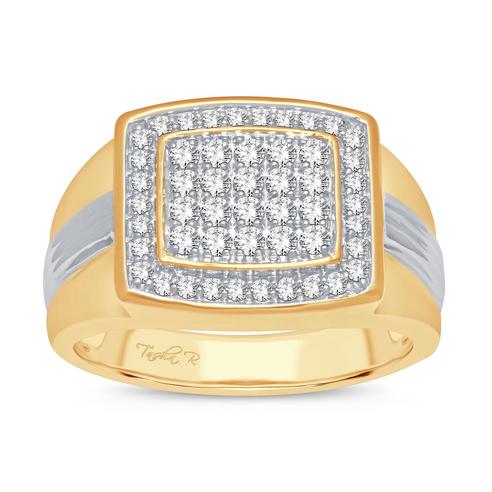 14K Yellow Gold Gorgeous 0.75Ct Diamond Ring