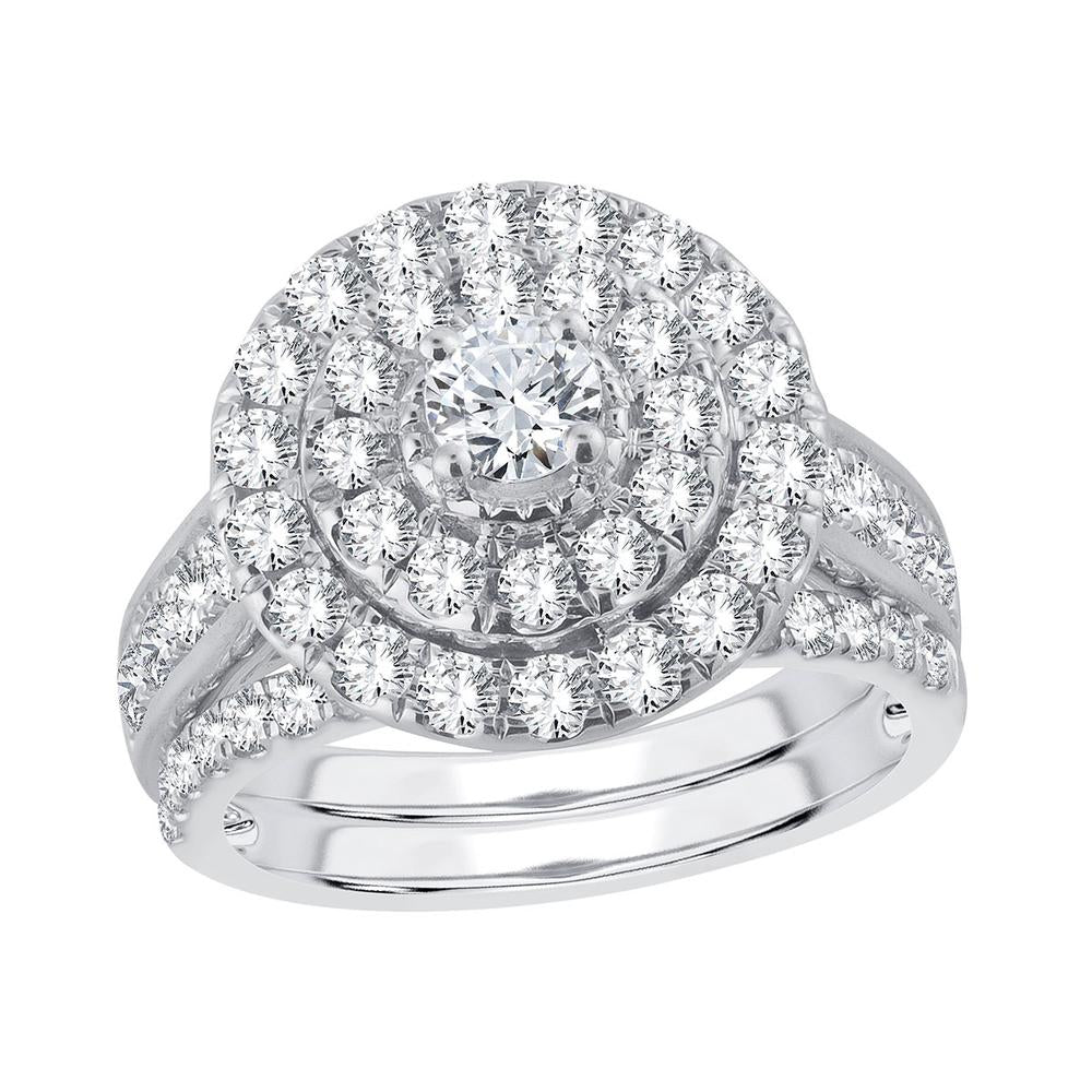 14K White Gold 2.00Ct Diamond Bridal