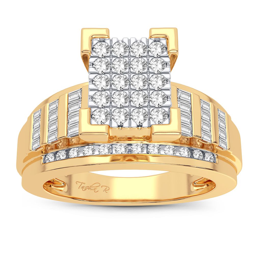 10K Yellow Gold Gorgeous 0.50Ct Diamond Ring