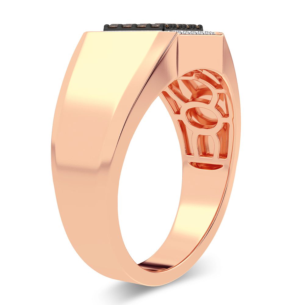 14K Rose Gold Magnifcnet 0.40Ct Diamond Ring