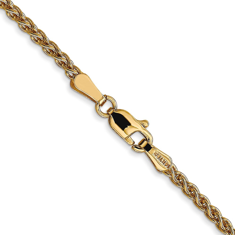 14K 2.1mm Spiga Chain