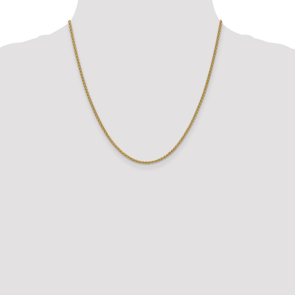 14K 2.1mm Spiga Chain