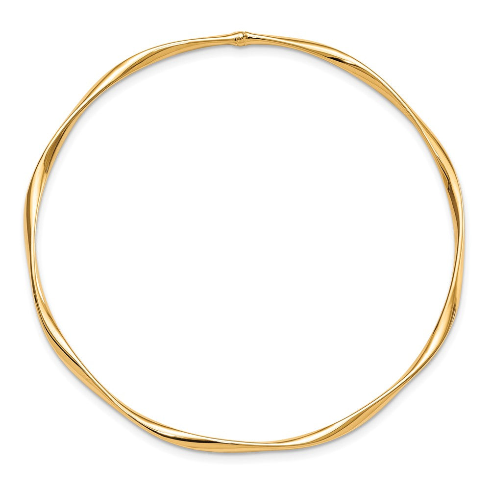 10K Yellow Gold Slip-On Bangle