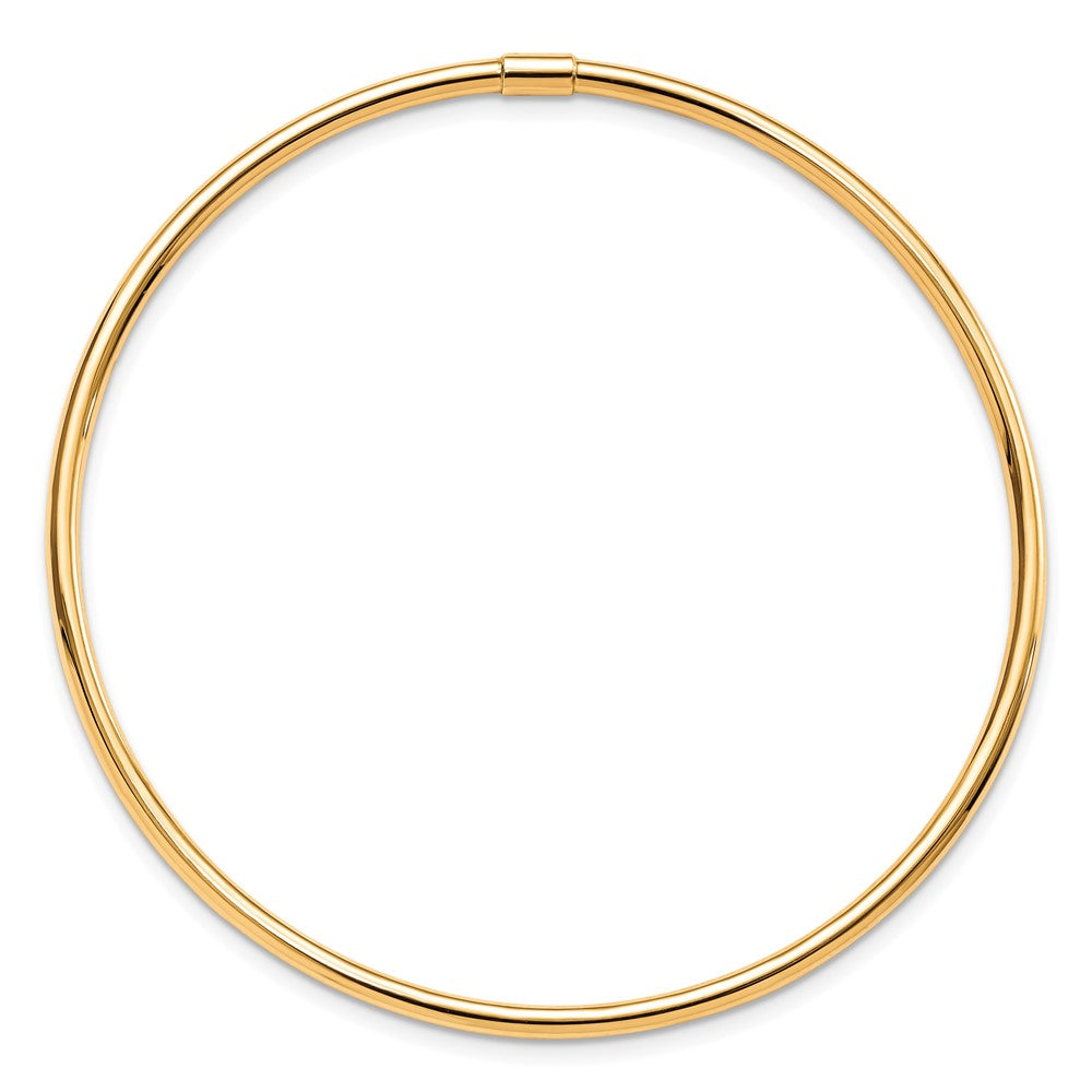 10K Yellow Gold Slip-On Bangle