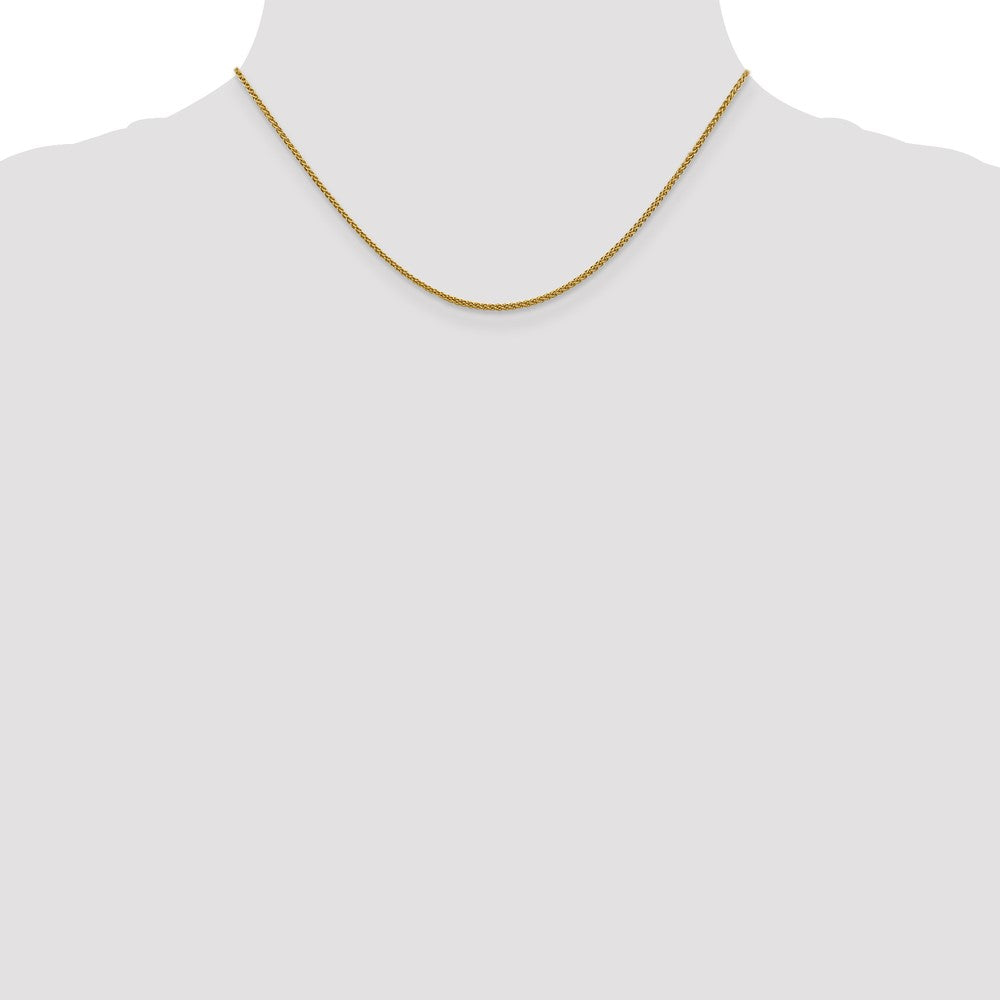 14K 1.5mm Spiga Chain