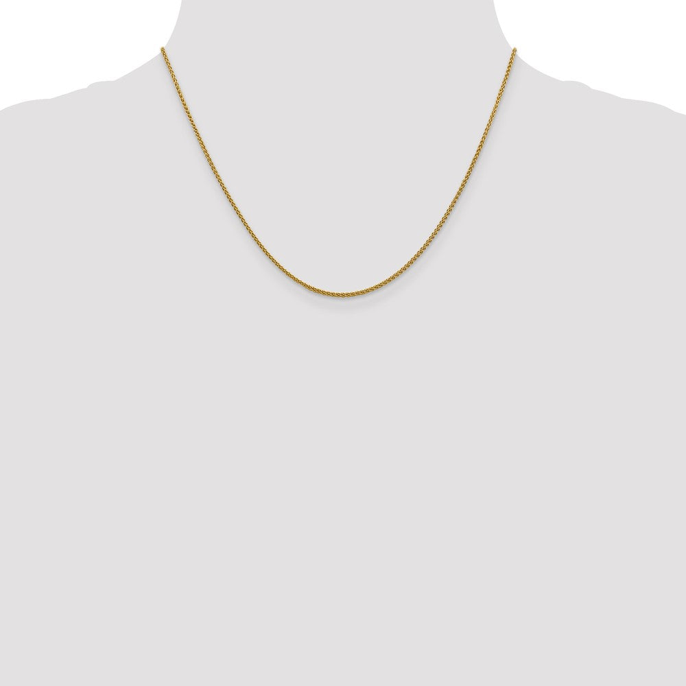 14K 1.5mm Spiga Chain