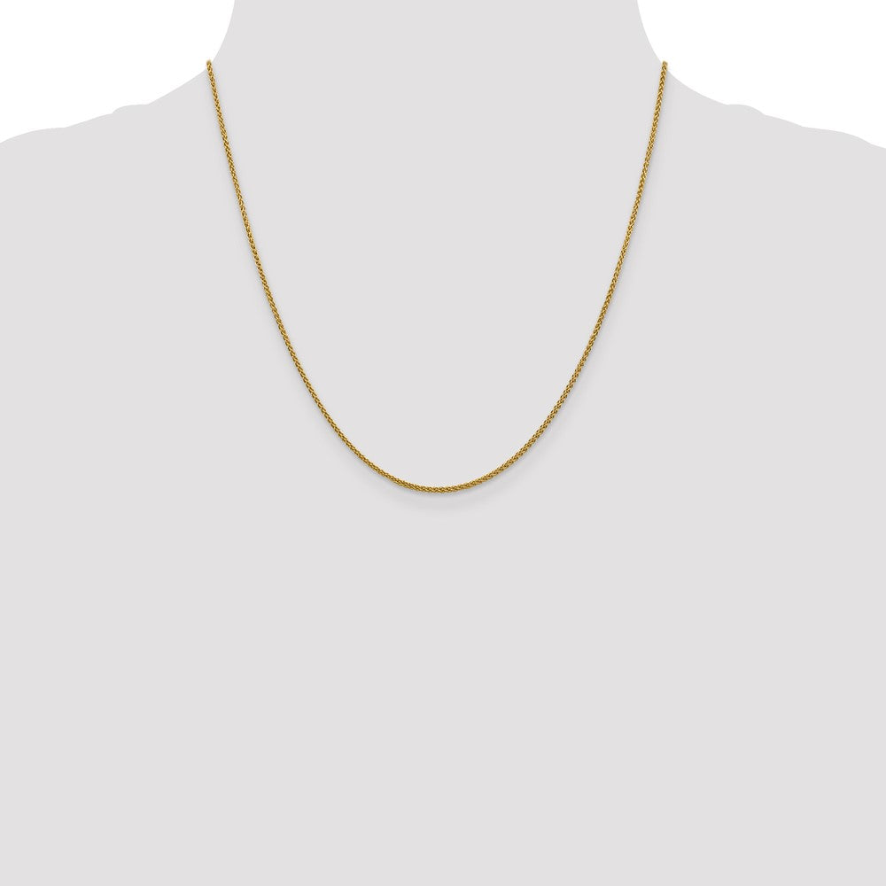 14K 1.5mm Spiga Chain