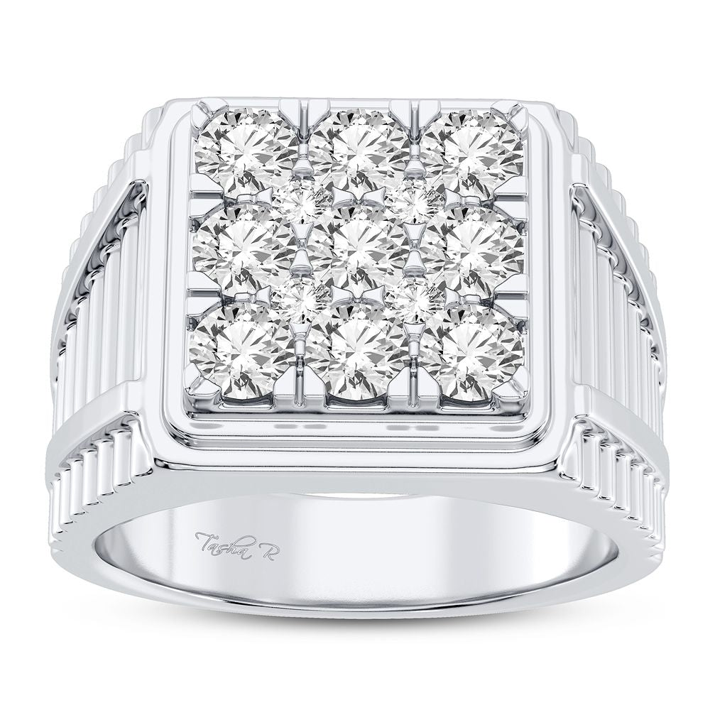 14K White Gold Gorgeous 2.00Ct Diamond Ring