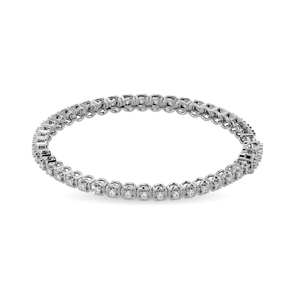 Diamond Tennies  Bracelet 1/3 ct tw in 10K White Gold