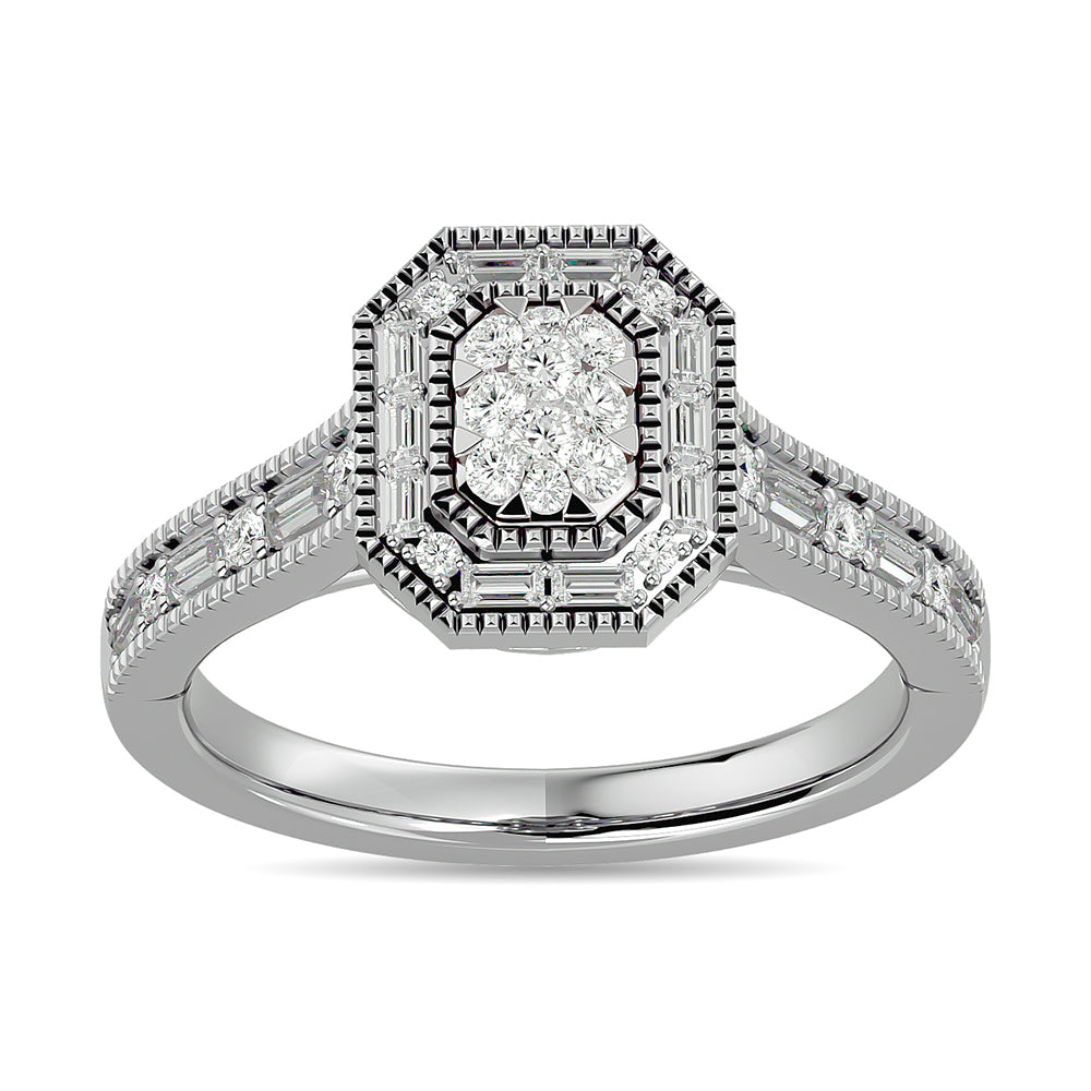 Diamond 1/2 ct tw Engagement Ring in 14K White Gold