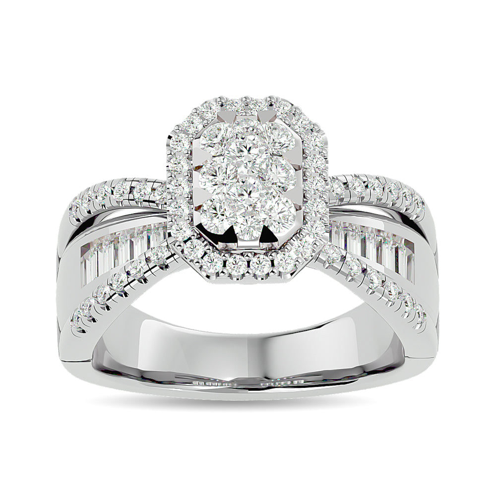 Diamond 1 ct tw Engagement Ring in 14K White Gold