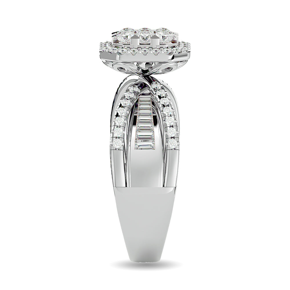 Diamond 1 ct tw Engagement Ring in 14K White Gold