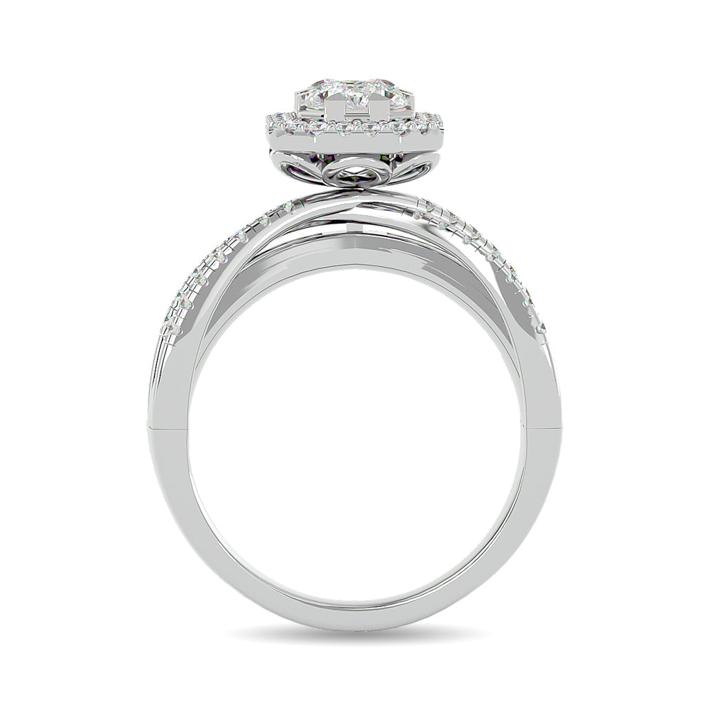 Diamond 1 ct tw Engagement Ring in 14K White Gold