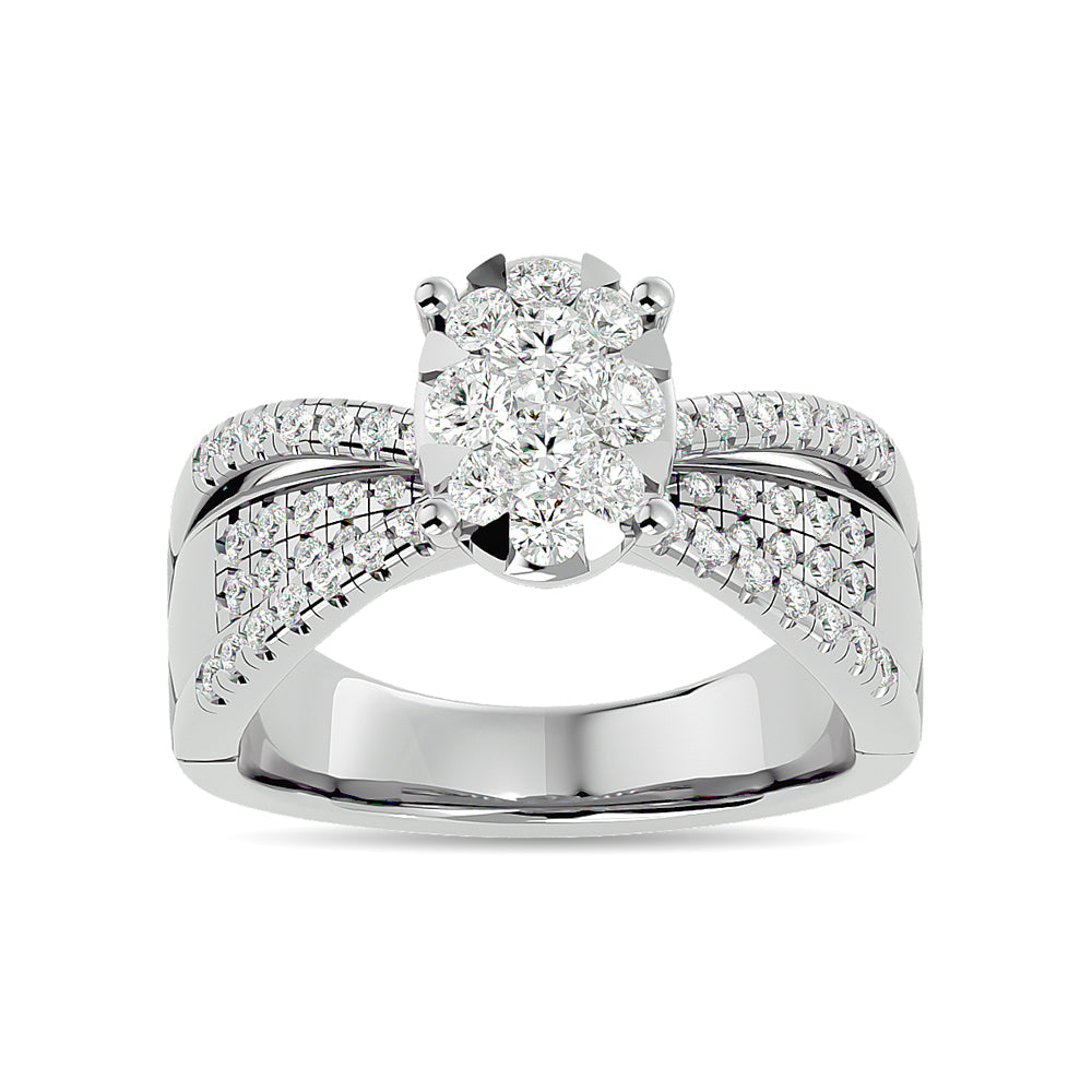 Diamond 1 ct tw Engagement Ring in 14K White Gold