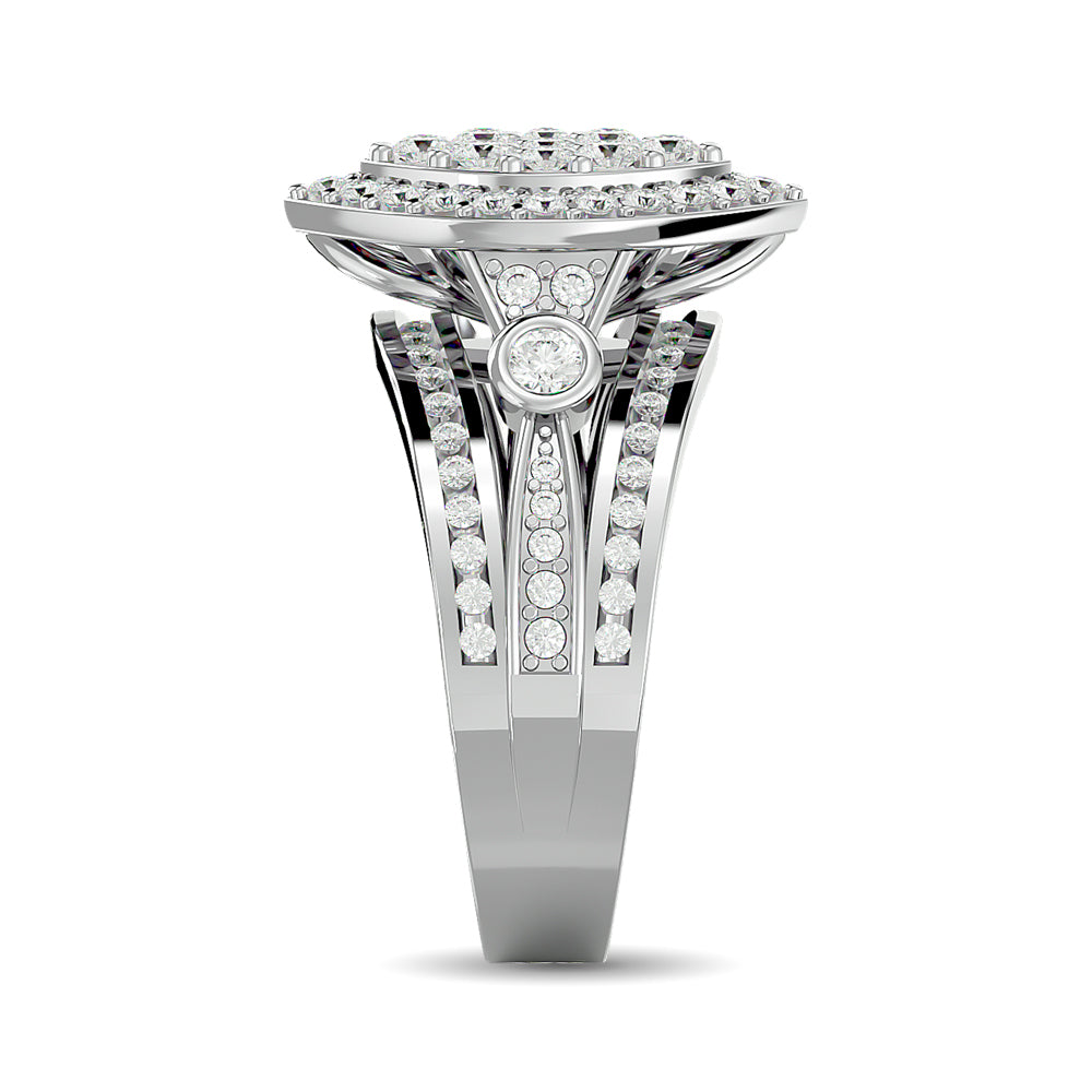 Diamond Engagement Ring 1 ct tw in 10K White Gold