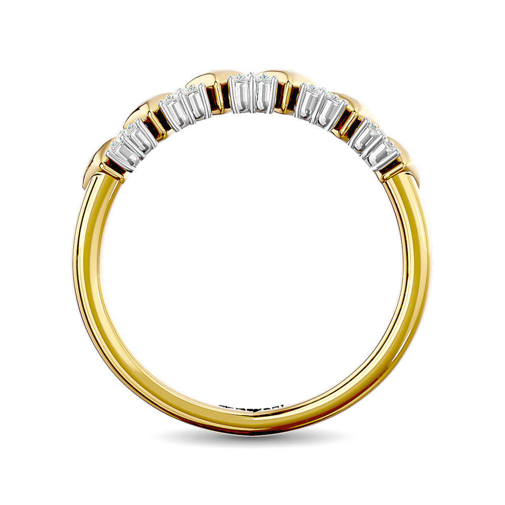 Diamond Stackable Band 1/10 ct tw in 10K Yellow Gold