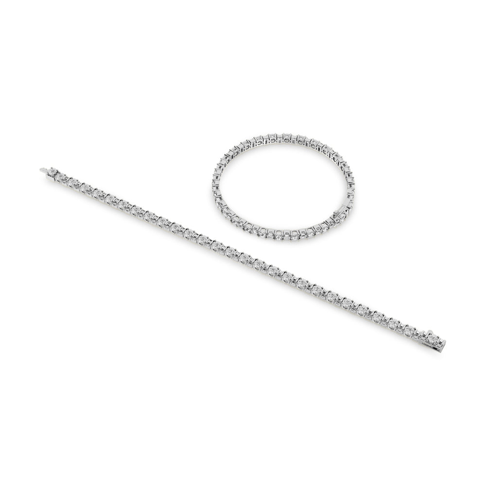 Diamond 2 ct tw Fashion Bracelet in 10K White Gold