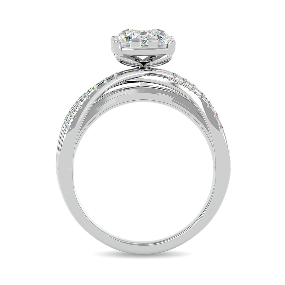 Diamond 1 ct tw Engagement Ring in 14K White Gold