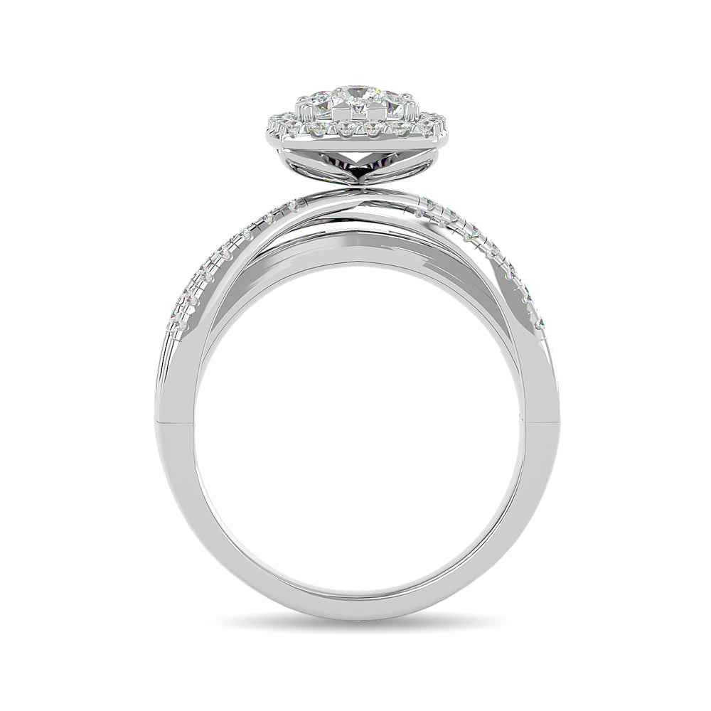 Diamond 1 ct tw Engagement Ring in 14K White Gold