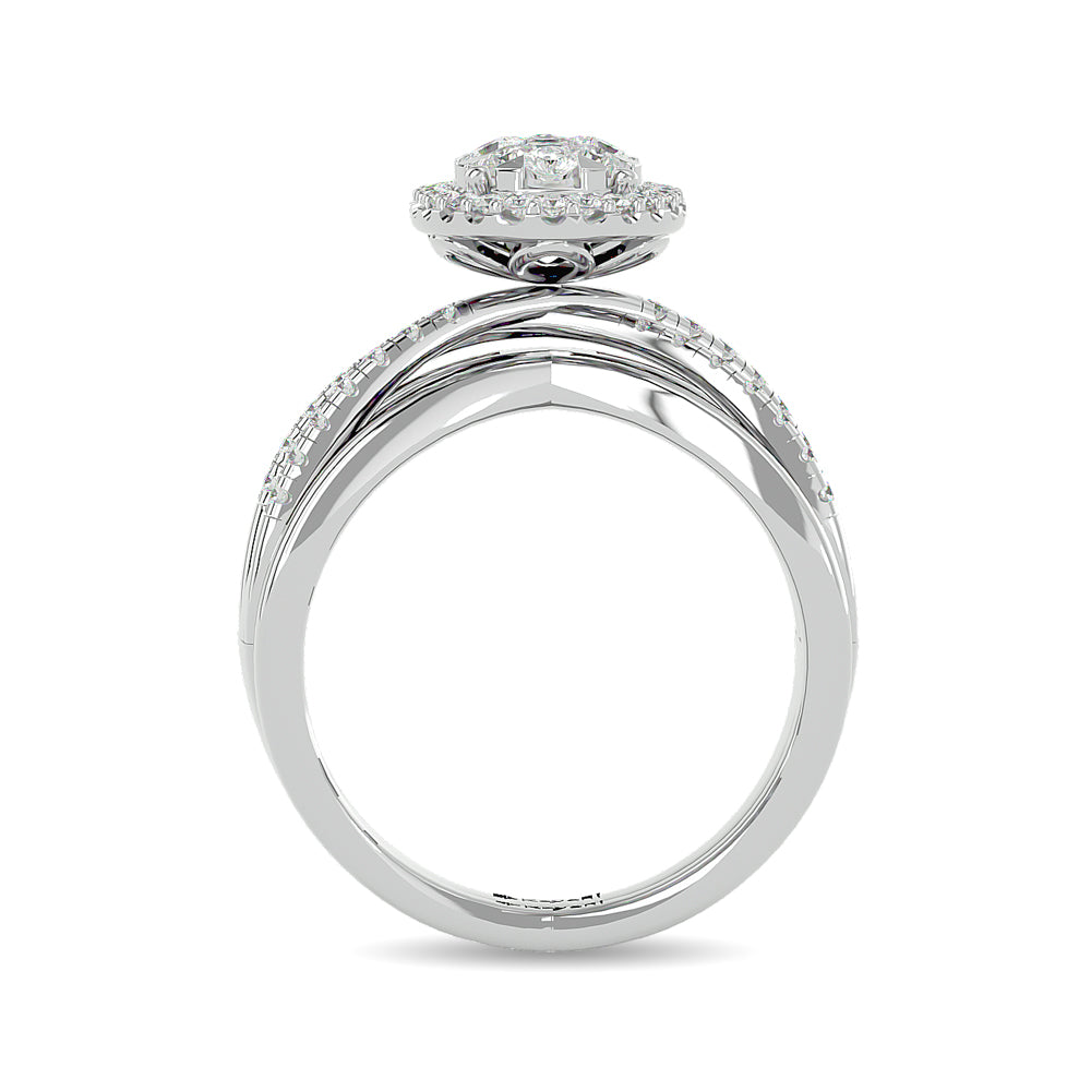 Diamond 1 ct tw Engagement Ring in 14K White Gold