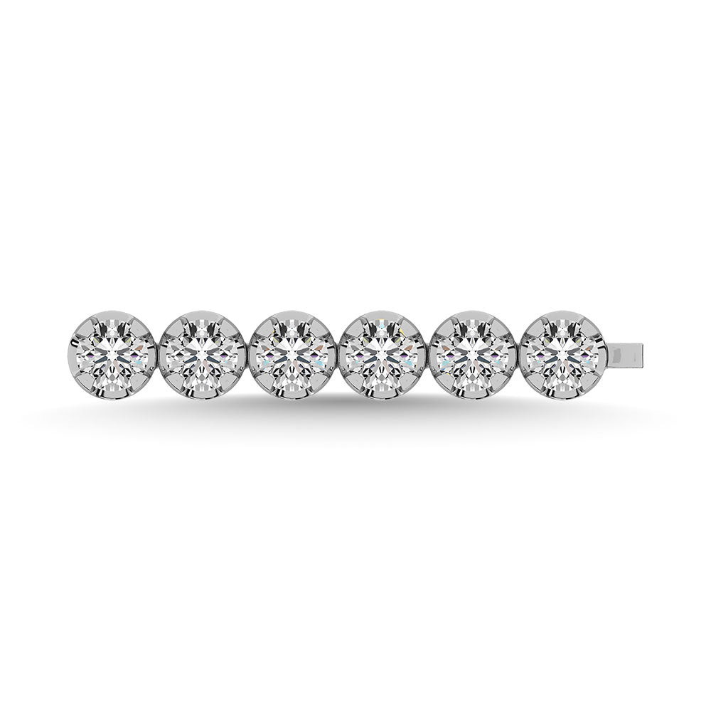 Diamond 1 Ct.Tw. 14K White Gold  Tennis Bracelet