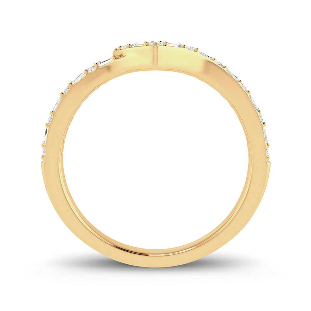 10K Yellow Gold 0.17Ct Diamond Ring