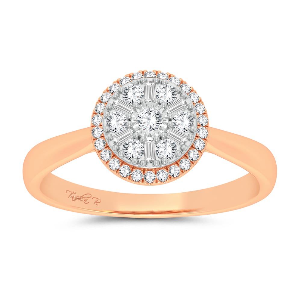 14K Rose Gold 0.25Ct Fashion Ring