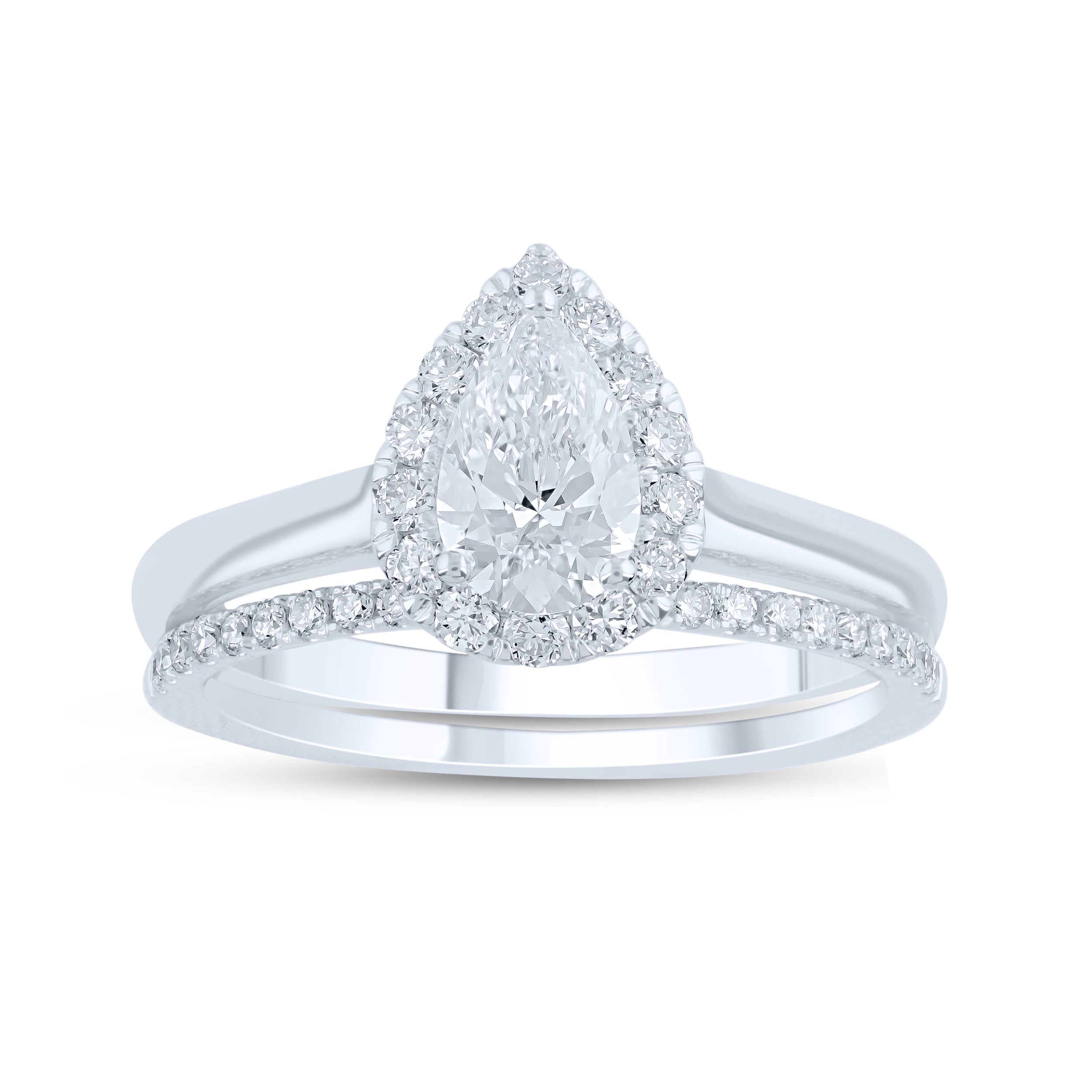 14K White Gold 1.19Ct Lab Grown Bridal