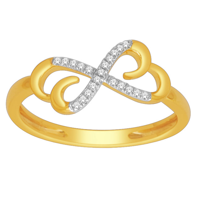 10K Yellow 0.05Ct D-Ladies Rings