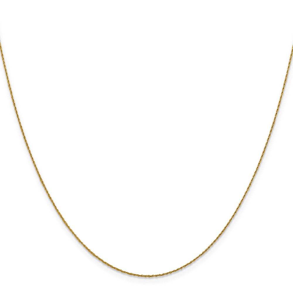 14K .8mm Loose Rope Chain