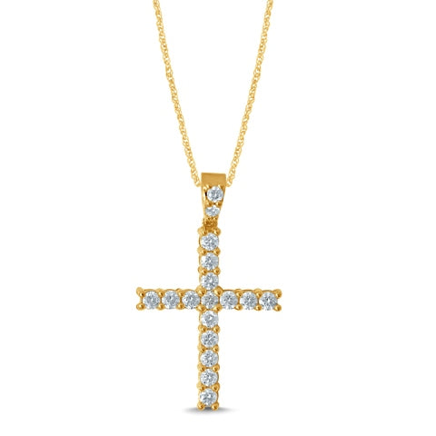 10K Yellow 2.48-2.53Ct D-Dark Cross