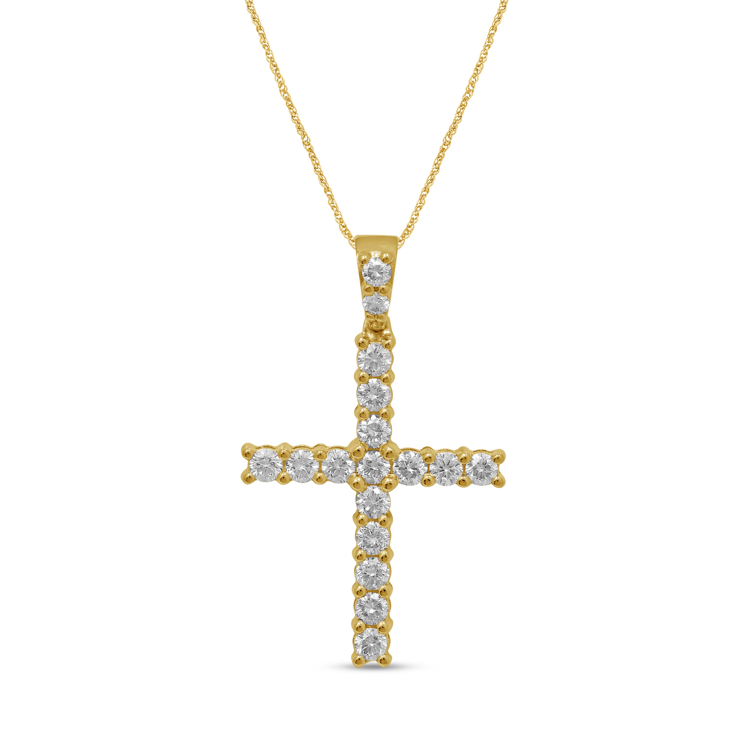 10K Yellow 1.98-2.04Ct D-Dark Cross