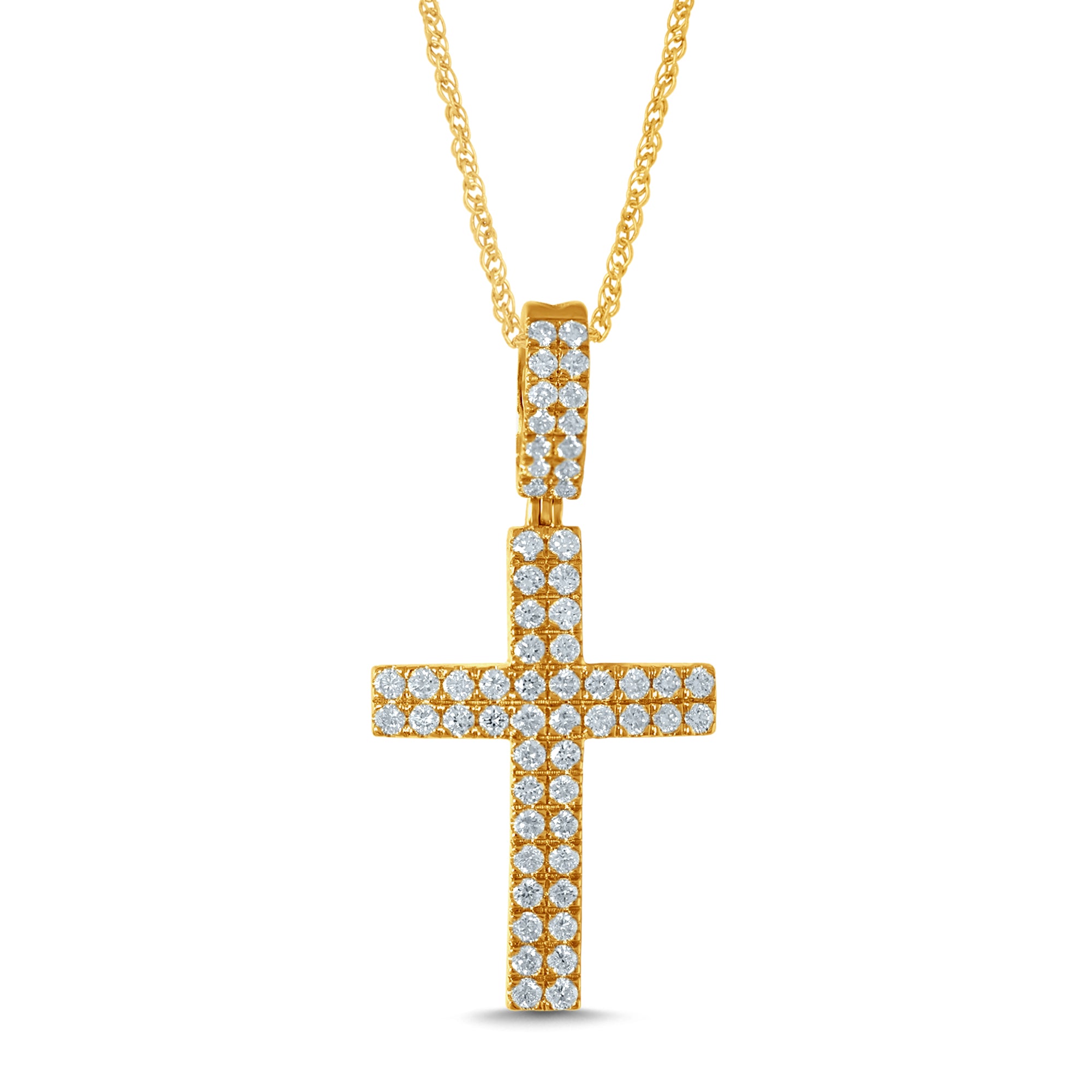 10K Yellow 1.48-1.55Ct D-Dark Cross