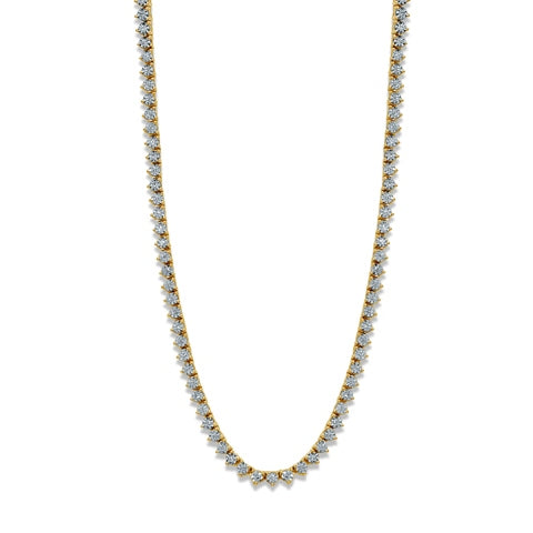 10K Yellow1.71 - 2.12 Ct D-Necklace