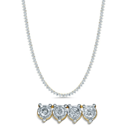 10K Yellow 6.51-6.64Ct D-Necklace