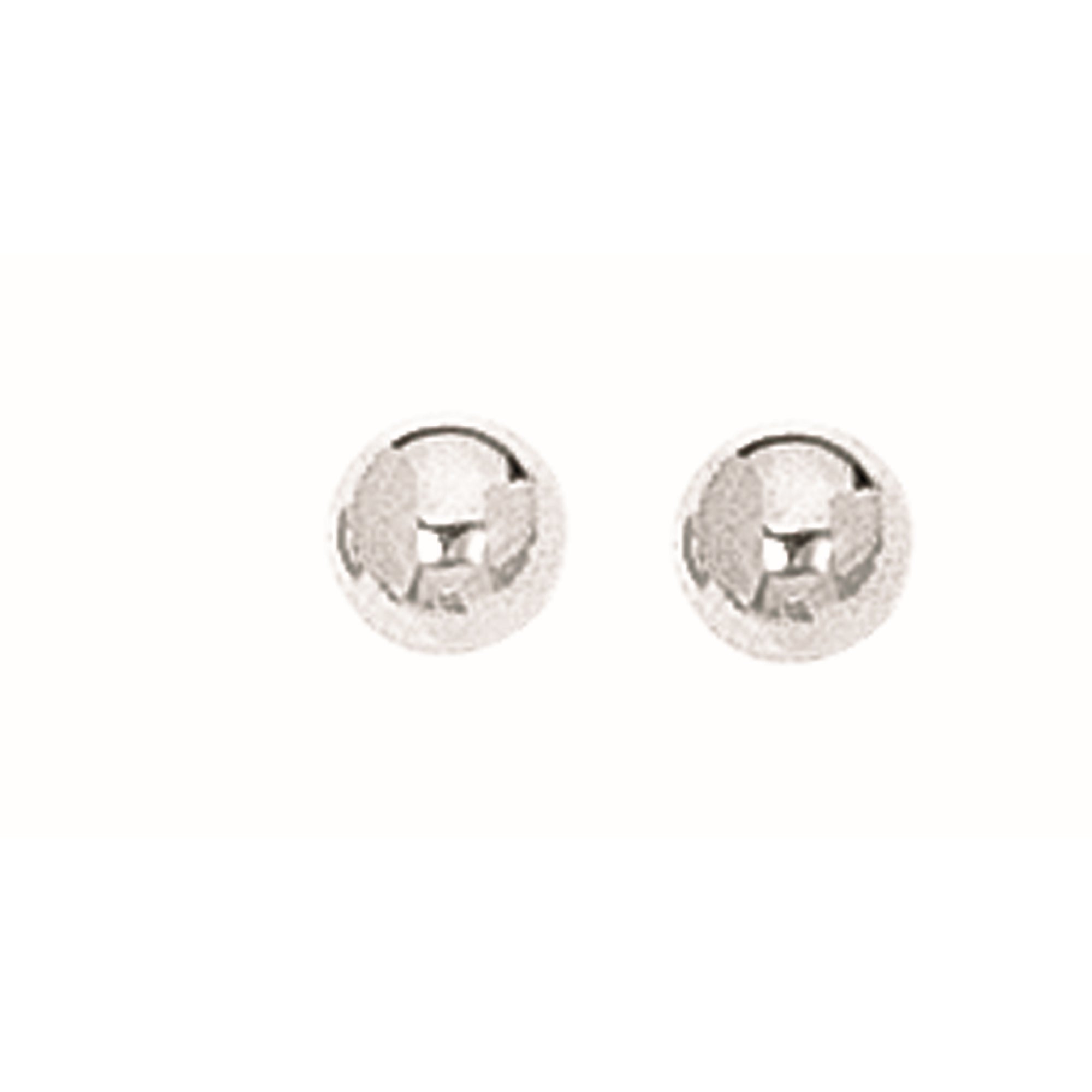 Sterling Silver 5MM Ball Stud Earring