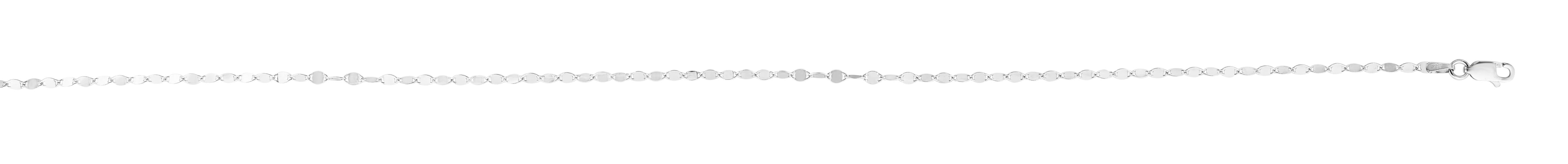 Sterling Silver 2.6mm Mirror 20" Chain with Lobster Clasp