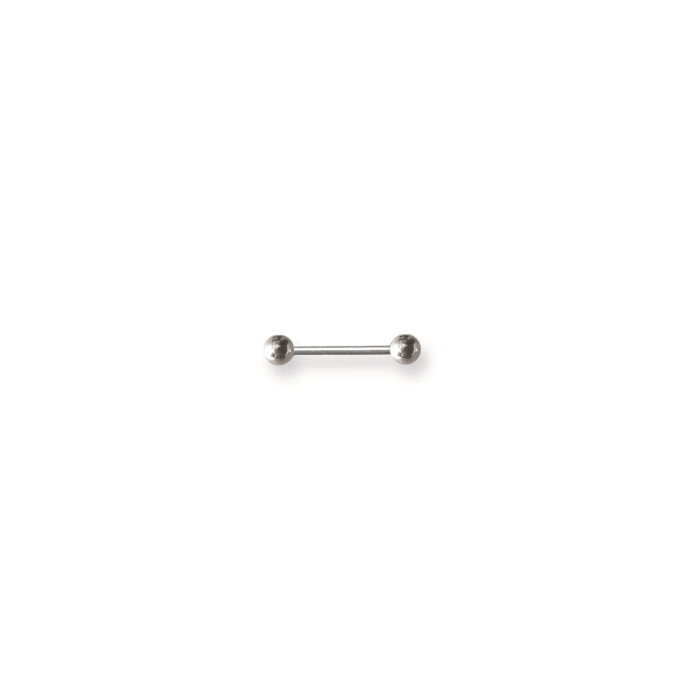 SGSS BB w Stl Balls 16G (1.3mm) 7/16 (12mm) Long w 4x4 ball ends