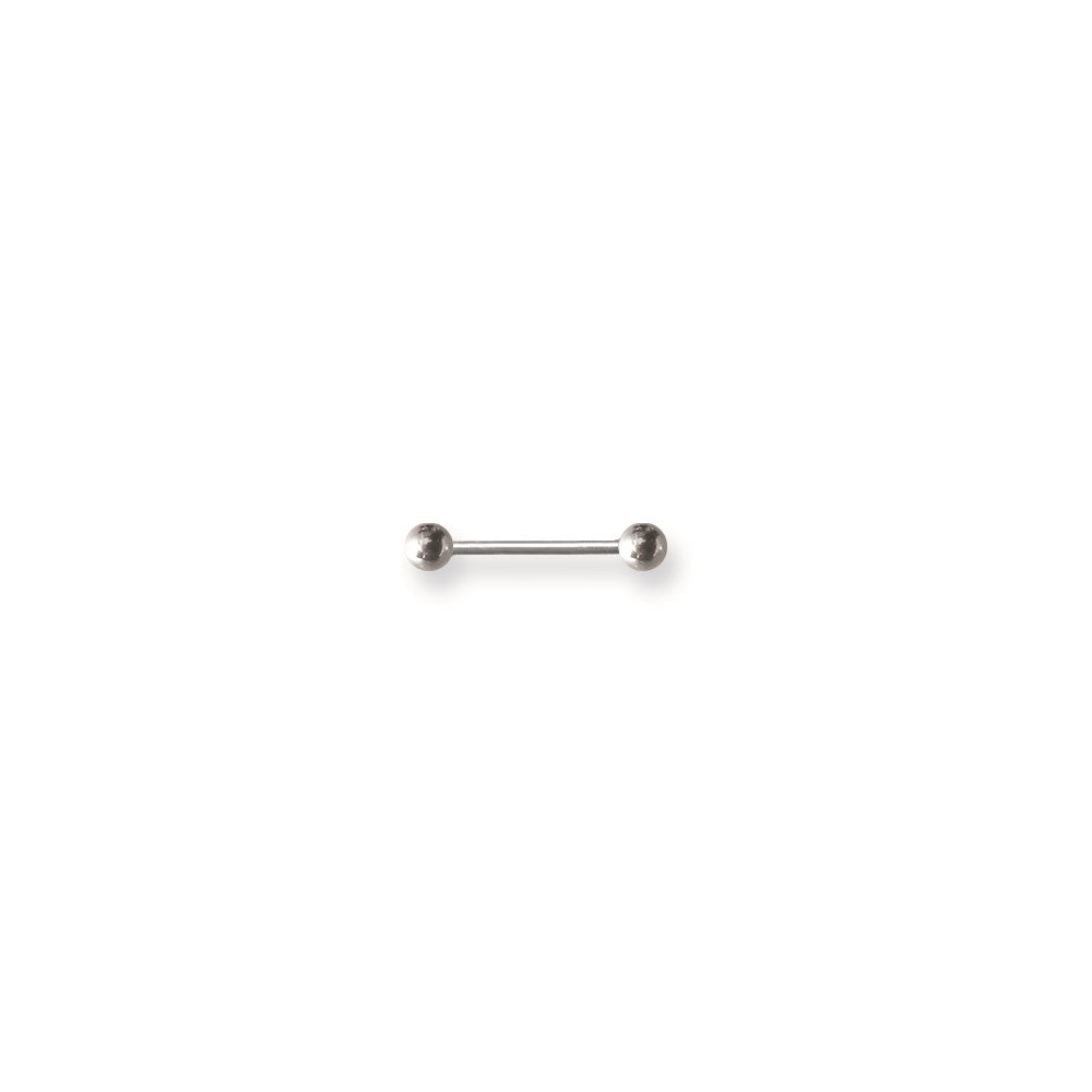 SGSS BB w Stl Balls 16G (1.3mm) 1/2 (13mm) Long w 4x4 ball ends