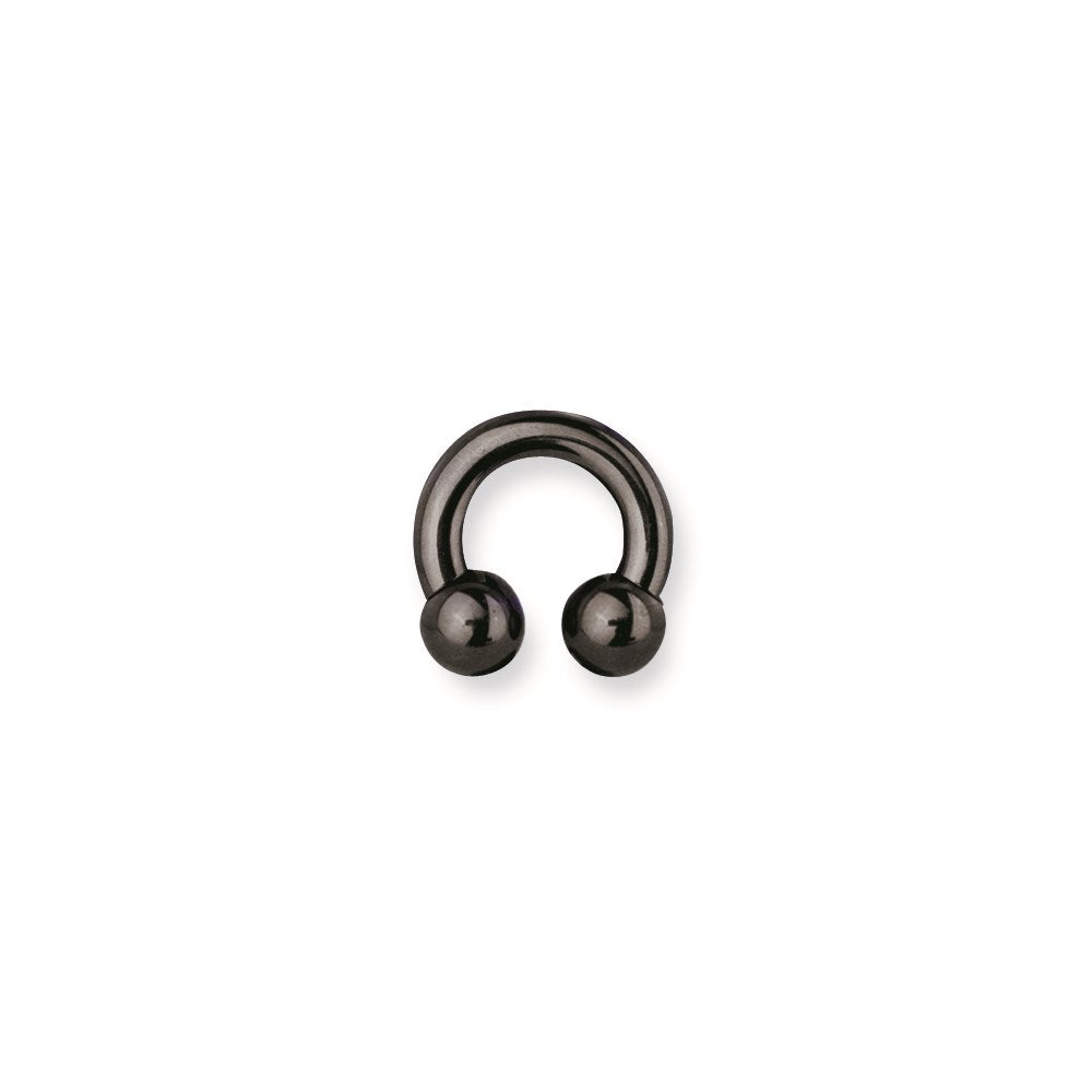 Solid Titanium Circ BB 6G (4.1mm) 7/16 (12mm) Dia Solid Titanium w 2 8m