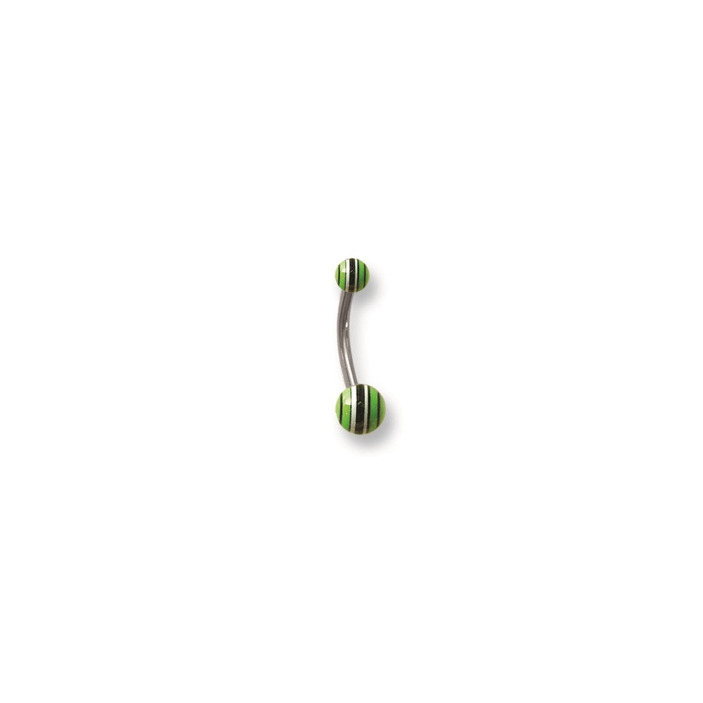 SGSS Curv BB w Acrylic Racer Stripe Balls 14G