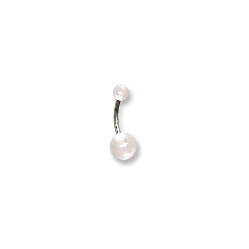 SGSS Curv BB w UV Sensitive Acrylic Balls 14G (1.6mm) 7/16 (12mm) Long