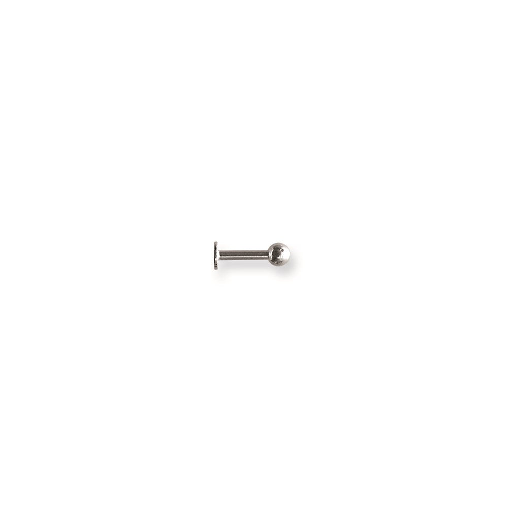 SGSS Labret w Stl Ball Labret w Stl Ball 14G (1.6mm) 5/16 (8mm) Long w