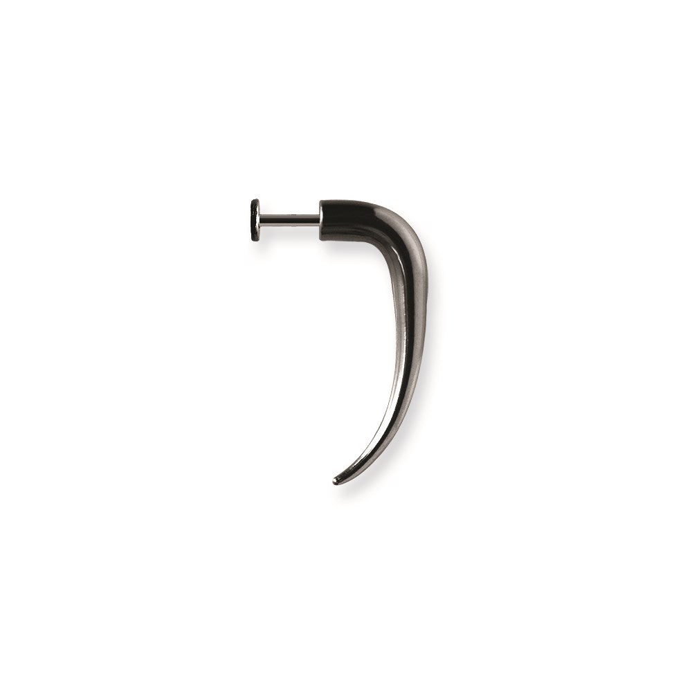 Plated SGSS Labret w Talon 14G (1.6mm) 5/16 (8mm) Long Labret w 35mm lo