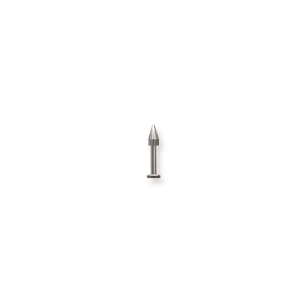 SGSS Labret w Stl Spikes 14G (1.6mm) 5/16 (8mm) Long Labret w 3mm Base